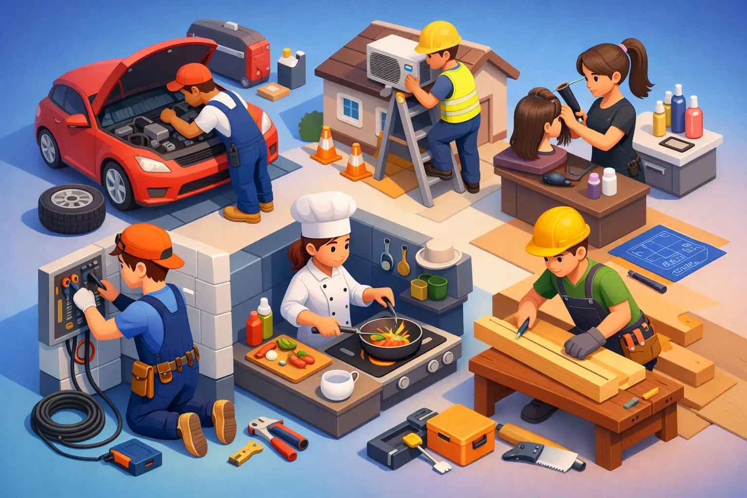 10 Best Skilled Trades for Teens to Explore