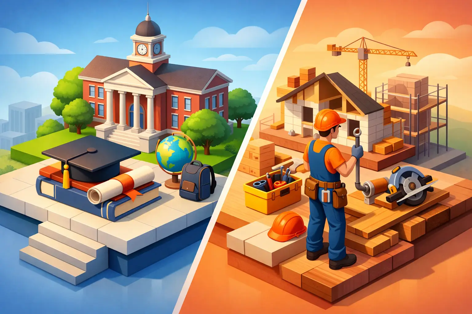 College vs Skilled Trades for Your Future