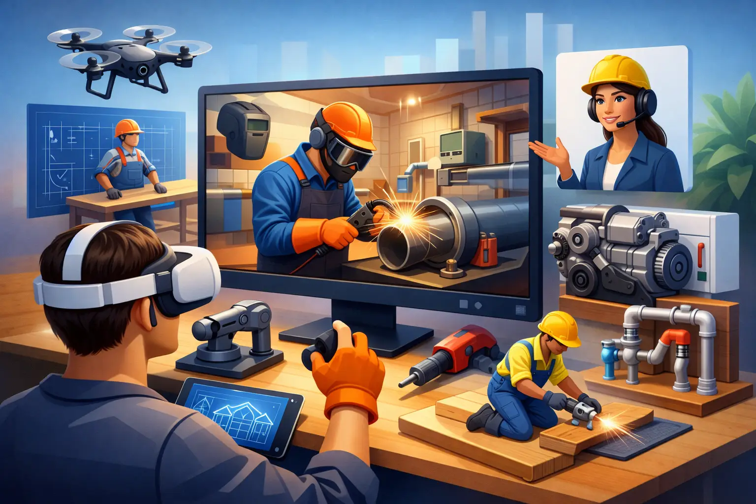 Virtual Skilled Trades Training Starts Here
