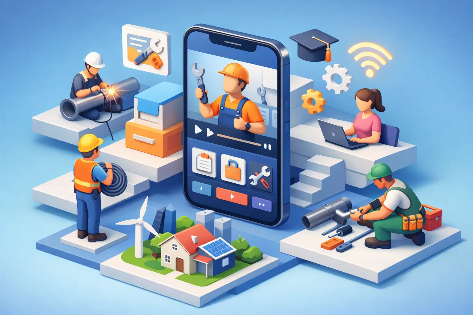 Why a Mobile Trade Training App Changes Access