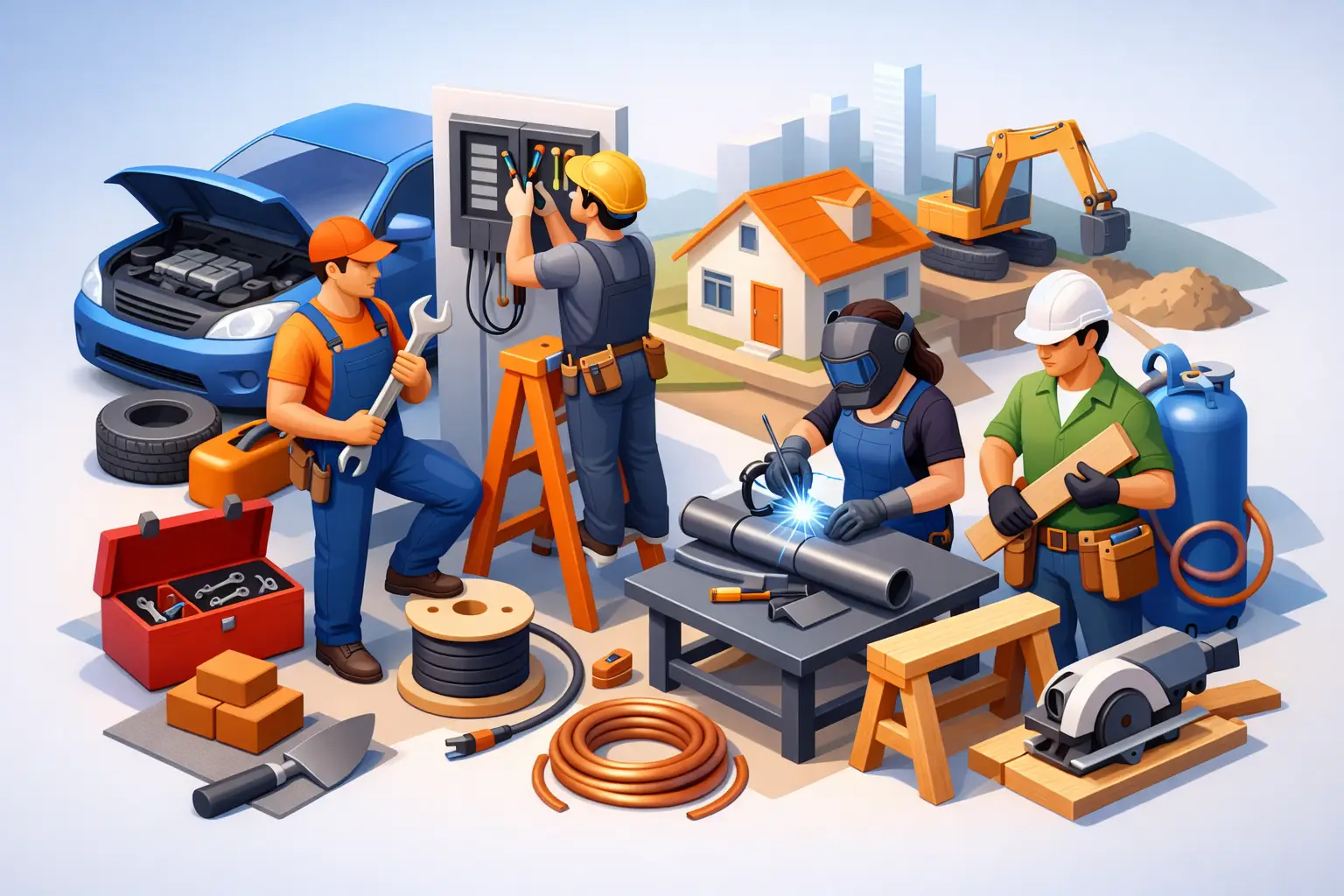 A Beginner Guide to Trade Careers That Pay