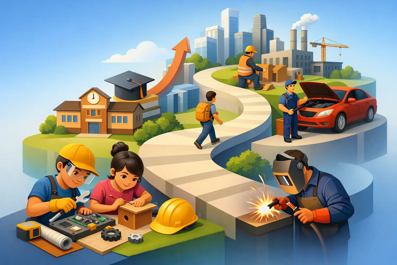 Economic Mobility Through Trade Skills Starts Early