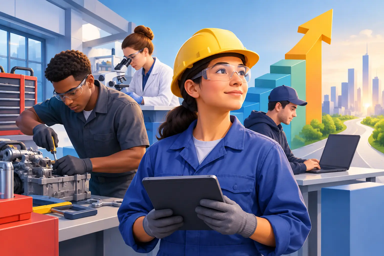 STEM Trade Programs Build Real Career Momentum