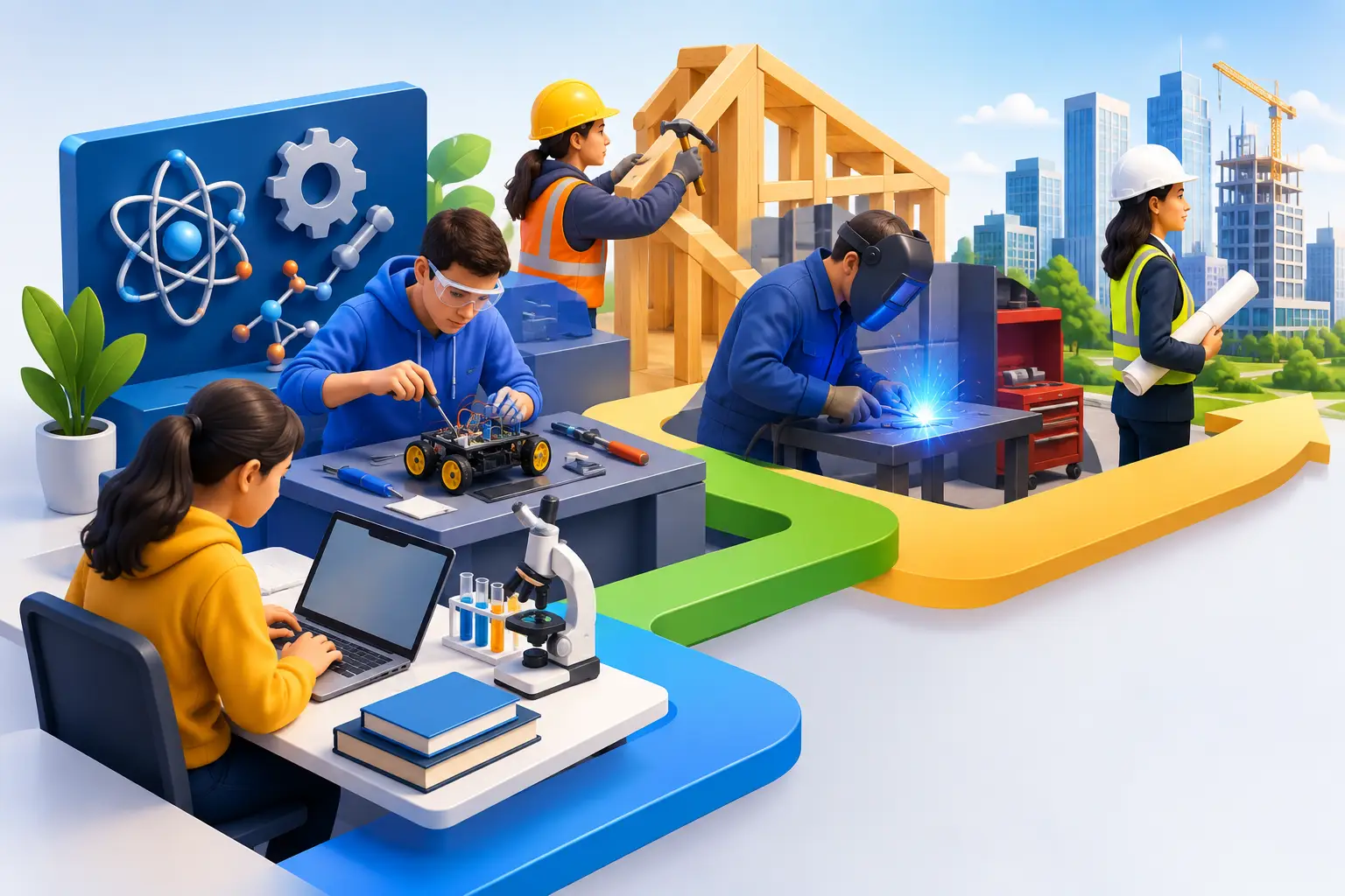 STEM Trade Education Builds Real Career Paths
